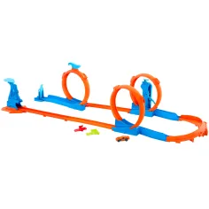 Hot Wheels: Trojna zanka proga ustvarjalni set - Mattel slika 2