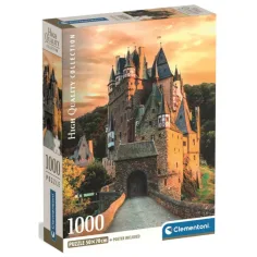 HQC Eltzi grad puzzle 1000 kos - Clementoni