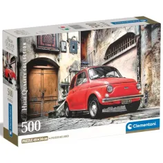 HQC Fiat 500 500-delni puzzle - Clementoni slika 1