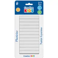 ICO: Creative kids 12-delni komplet plastelina naravnih barv 165g