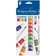 ICO: Creative kids 12-delni paket tempera barvic, v 12ml tubah