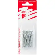 ICO: H50 30-delni komplet papirnih sponk 50mm