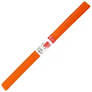 ICO: Jež Krep papir oranžne barve 200x50cm