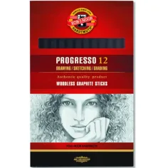 ICO: Progresso grafitna svinčnik 8911/6B 12kos Koh-I-Noor