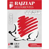 Ico: Süni 20-delni komplet pollesnih risalnih listov A4