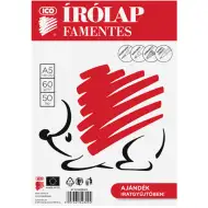 Ico: Süni 50-delni komplet brezlesnih pisalnih listov A5