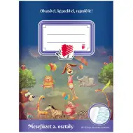 ICO: SÜNI Pravljični zvezek s črtastimi listi A5 16-32 za 2. razred