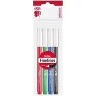 ICO: Tinten Pen 4-delni set tankih flomastrov 0,5mm
