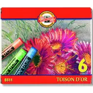 ICO: Toison 6-delni komplet prašnih kred Koh-I-Noor