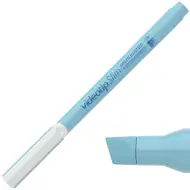 ICO: Videotip Slim Označevalec teksta pastelno modre barve