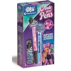 Idea Art Mini: K-Pop Demon Hunter set za izdelavo pisal Sussie in Derpy - Clementoni