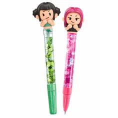 Idea Art Mini: K-Pop Demon Hunterji komplet za izdelavo svinčnikov Zoey in Mira - Clementoni slika 2