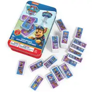 Igra domino v kovinski škatli Tačke na patrulji - Spin Master