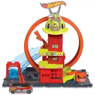 Igralni set Hot Wheels City: Gasilska postaja - Mattel