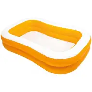 Intex: Družinski bazen barve mandarine 229x147x46cm