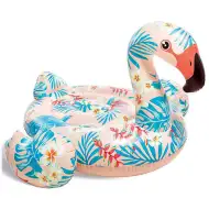 Jahalna vzmetnica Tropski flamingo 142x437x97cm - Intex