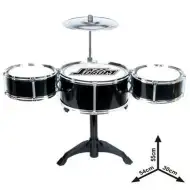 Jazz Drum 4-delna igralna bobnarska oprema s stojalom