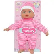 Jelley lutka v črtasti obleki 25cm
