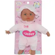 Jelley lutka v pikčasti obleki 25cm