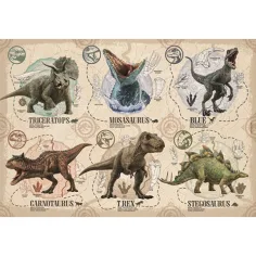 Jurassic World 104-delni Super Color Puzzle - Clementoni slika 2