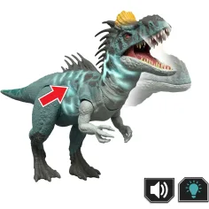 Jurassic World: Cryolophosaurus napadalni dinozaver z zvokom in svetlobo – Mattel slika 2