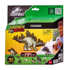 Jurassic World: Mayhem Mix-Ups DIY Mutant dino Stegosaurus - Mattel