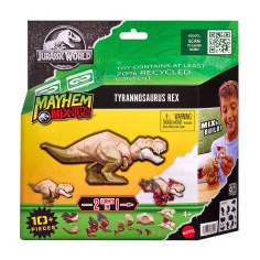 Jurassic World: Mayhem Mix-Ups DIY Mutant dino T-Rex - Mattel