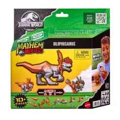 Jurassic World: Mayhem Mix-Ups DIY Mutantni dino Dilophosaurus - Mattel
