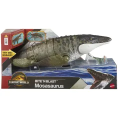 Jurassic World: Ponovno rojstvo – Bite 'N Blast Mosasaurus figura - Mattel