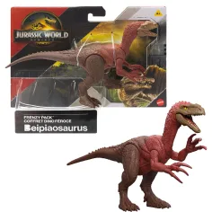 Jurassic World: Ponovno rojstvo Frenzy pack Beipiaosaurus dinozavrska figura - Mattel