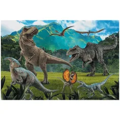 Jurassic World: Puzzle 100 kosov z dinozavri iz Jurassic Park - Trefl slika 2