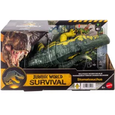 Jurassic World: Stomatosuchus napadalni dinozaver z zvokom in svetlobo – Mattel