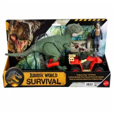 Jurassic World: Ujetje dinozavrov Quad igralni set - Mattel