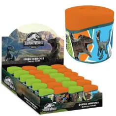 Jurassic World: Dvojna luknja Velociraptor s posodo za svinčnike 1 kos