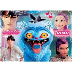 K-Pop demoni lovci Derpy in prijatelji 104-delni SuperColor puzzle – Clementoni slika 2