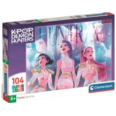 K-pop demonlovci Super Color puzzle 104 delni