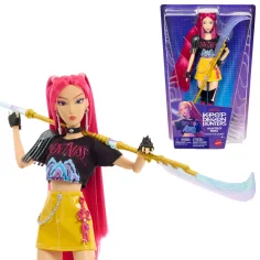 K-Pop Lovci demonov: Mira modna punčka z orožjem – Mattel slika 2