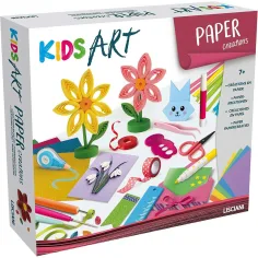 Kids Art: Barvni papirnati ustvarjalni set - Lisciani