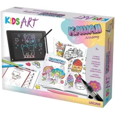 Kids Art: Kawaii Academy kreativna pobarvanka - Lisciani