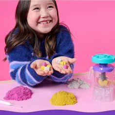 Kinetični pesek: Mešalnik za smoothie 396g s peskom - Spin Master slika 5