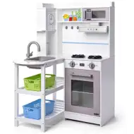 Komplet kotne kuhinje s plastičnimi košarami - Woodyland