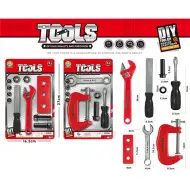 Komplet orodja za mojstra v rdeči barvi v dveh različicah 1 kos