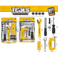 Komplet orodja za mojstra v rumeni barvi v dveh različicah 1 kos