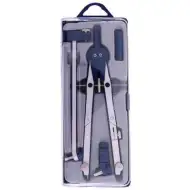 Komplet preciznega šestila z dodatki