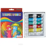 Komplet tempera barvic 6x16ml
