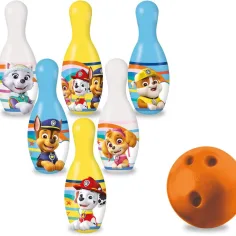 Komplet za bowling s 6 figuricami Tačke na patrulji - Mondo Toys slika 2
