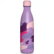 Kovinski bidon z dvojno steno 500ml Ars Una: Spotted purple