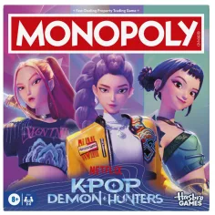 KPop Demon Hunters Monopoly družabna igra - Hasbro slika 1