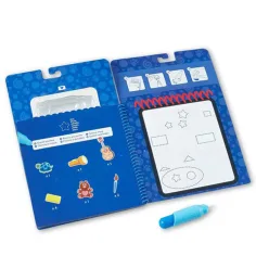 Kreativna igrača za risanje z vodo Melissa & Doug: Azurno modre oblike slika 2
