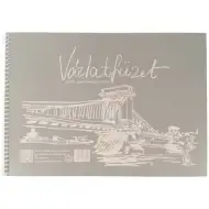 Lady 32-listni zvezek s skicami, spiralna vezava, brezlesni listi B4